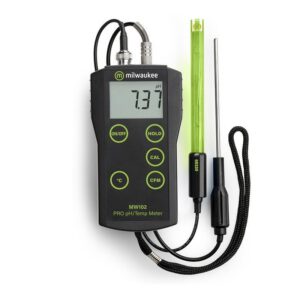 Milwaukee Medidor PH/TEMP con sonda MW-102